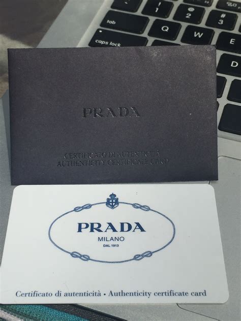 fake prada tags|prada authenticity card.